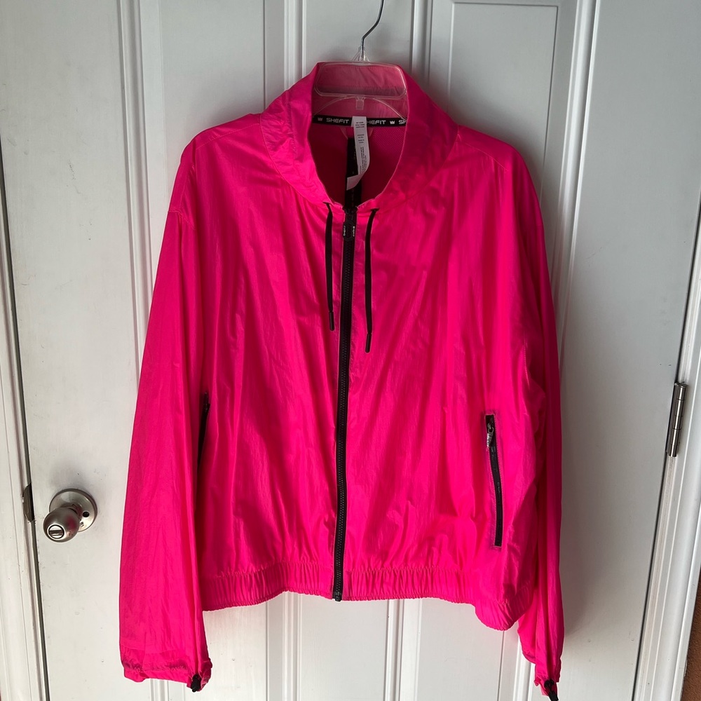 SHEFIT Cropped Windbreaker